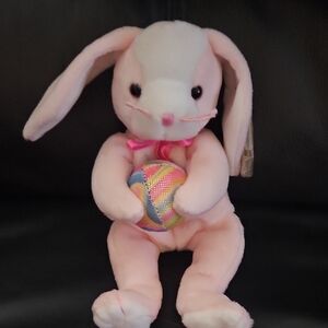 TY Beanie Eggerton Baby, TY Original, Easter Bunny 8.5 Inch New
